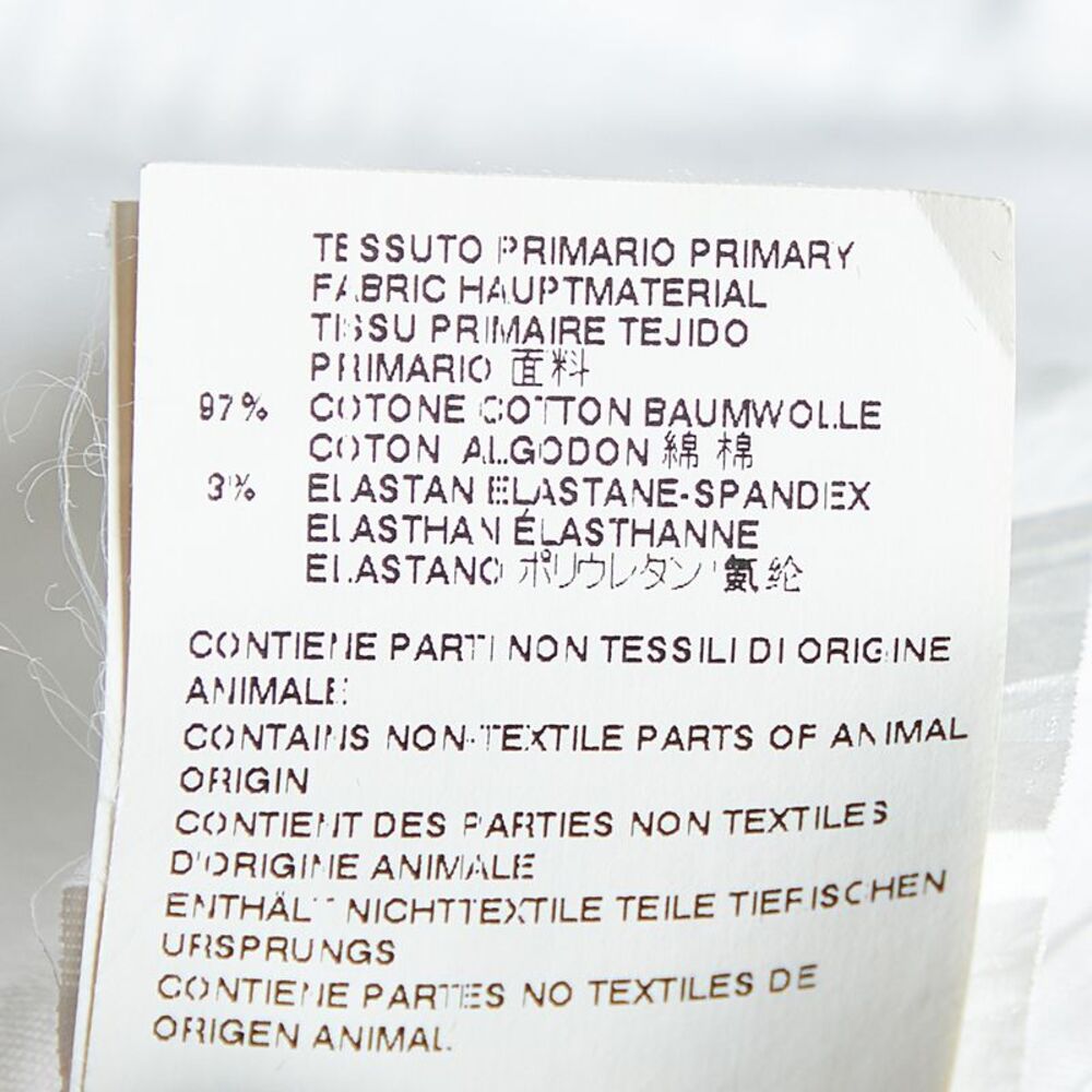 Dsquared2 White Cotton Button Front Shift Dress M - image 5